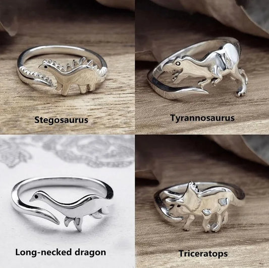 Cute Stylish Dinosaur Opening Ring